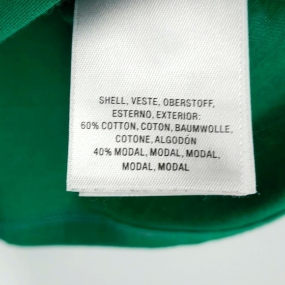 Anthropologie Top ETT TWA Patchett off the Shoulder Neckline Green Fitted Size M - Picture 4 of 9